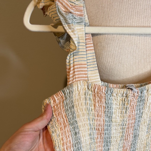 Madewell Pastel Knit romper sz 4 - Picture 4 of 4